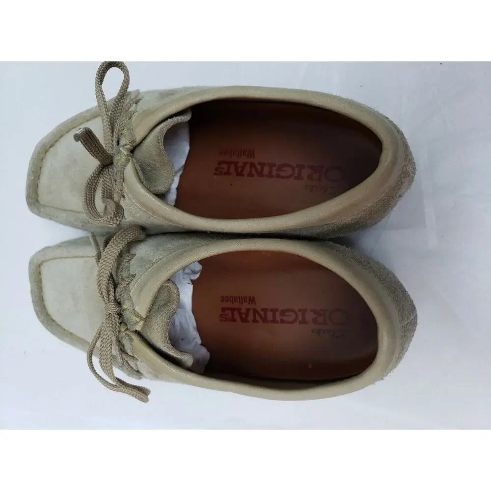 Clark's Original Wallabees Women's Size 8 M Suede Oxford Comfort Shoes 35395